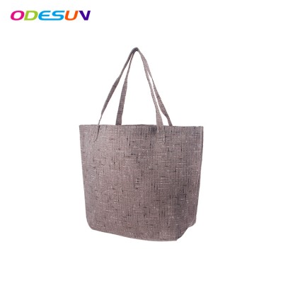 Sedex audit 4 pillars audit BSCI audit 2019 linen fabric non-woven promotional tote bag