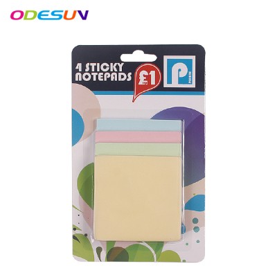 2018 cheap 4 colors sticky note