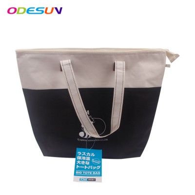 Sedex audit  4 pillars audit  BSCI audit 2018 promotional canvas cooler bag for frozen food