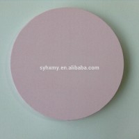 High quality mdf density board round stretched canvas